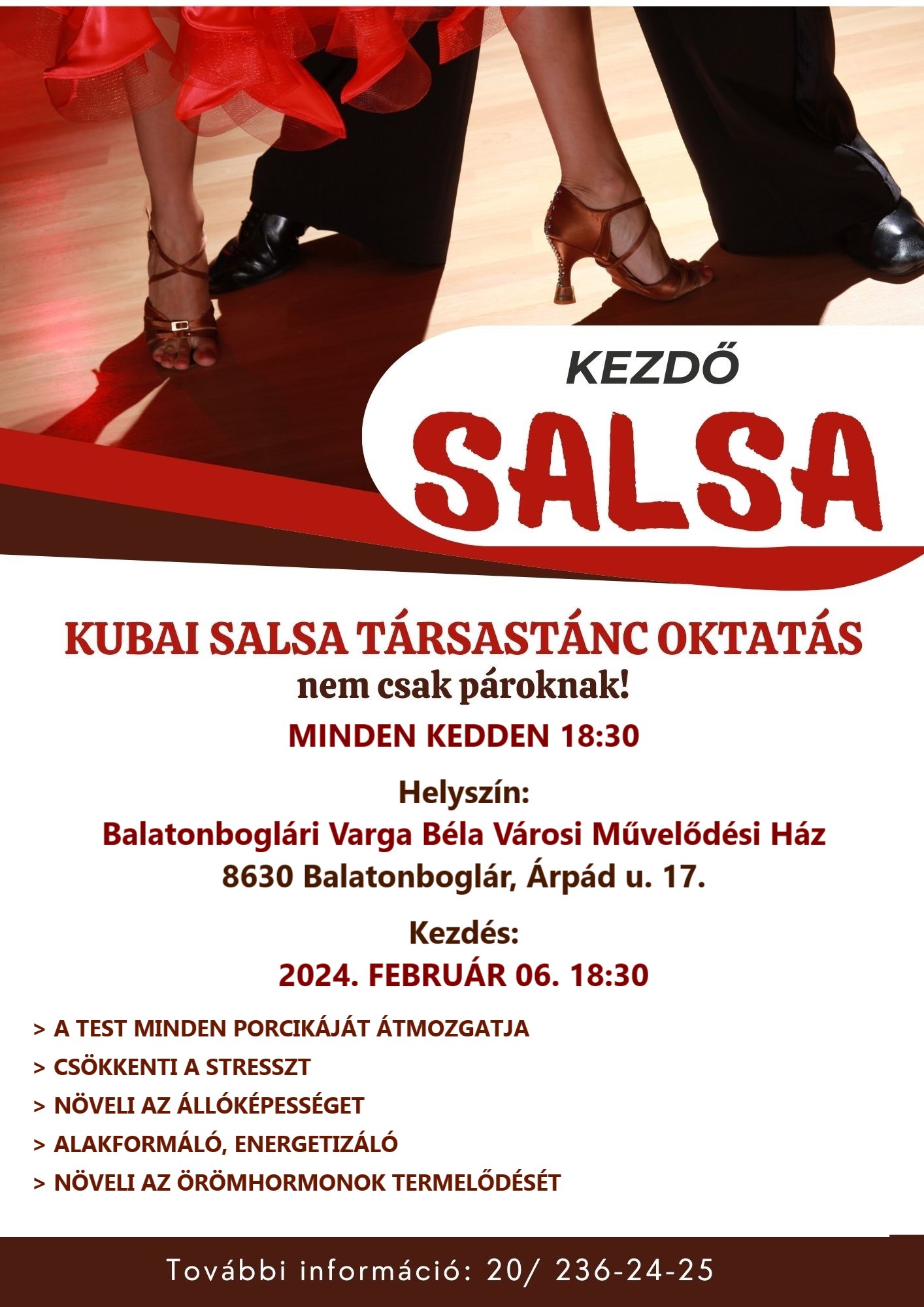 Salsa plakát Bboglár